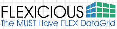 Custom Flex DataGrid/Advanced DataGrid with Filter, Paging, Footer